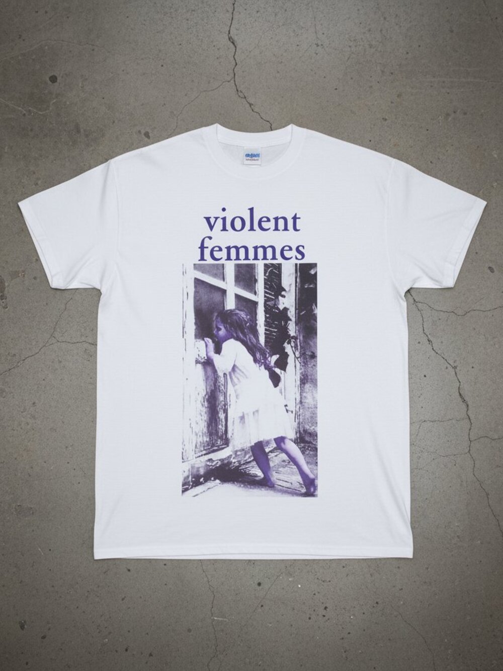 Violent Femmes Graphic T-Shirt Vintage Indie Rock Band Tee Unisex White Shirt